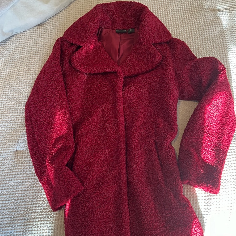 Rachel Zoe teddy coat